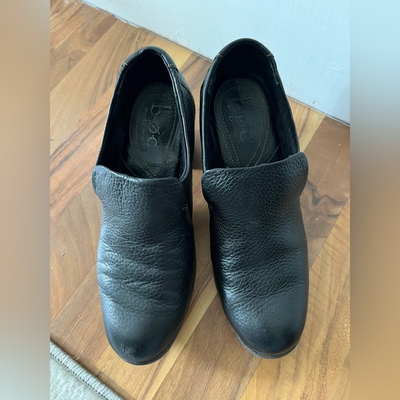 B.O.C Born of Comfort leather upper clogs women’s size 8.5, see photos, black - Picture 4 of 8